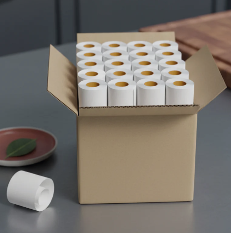 (50 Rolls) 3 1/8 x 230 Thermal Paper (80mm x 70m) premium paper for Star Micronics TSP100, TM-T88III, TM-T88IV, TM-T88V, TSP100, CT-S300 Receipt Printer Square POS Register, BPA Free